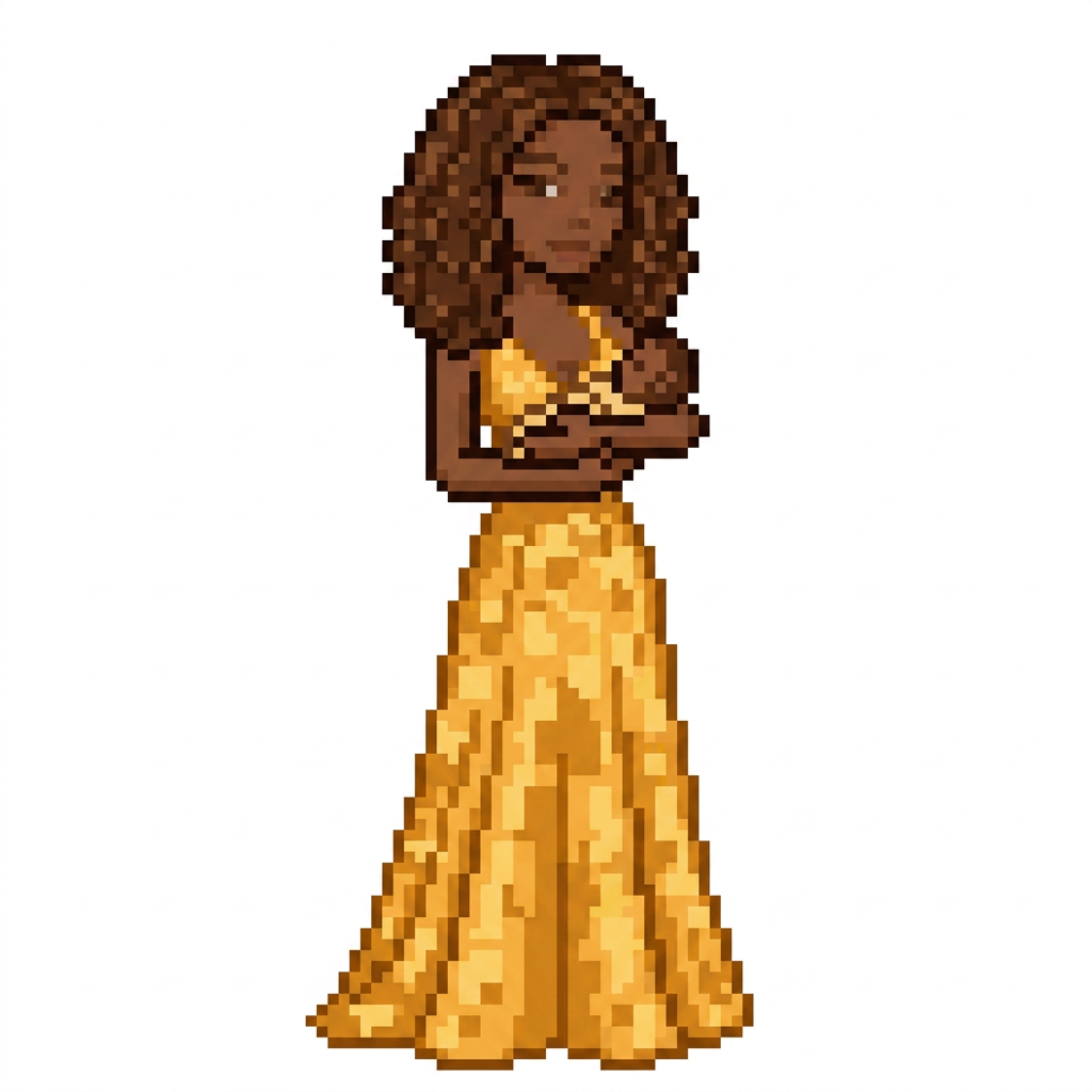mama pixel doll