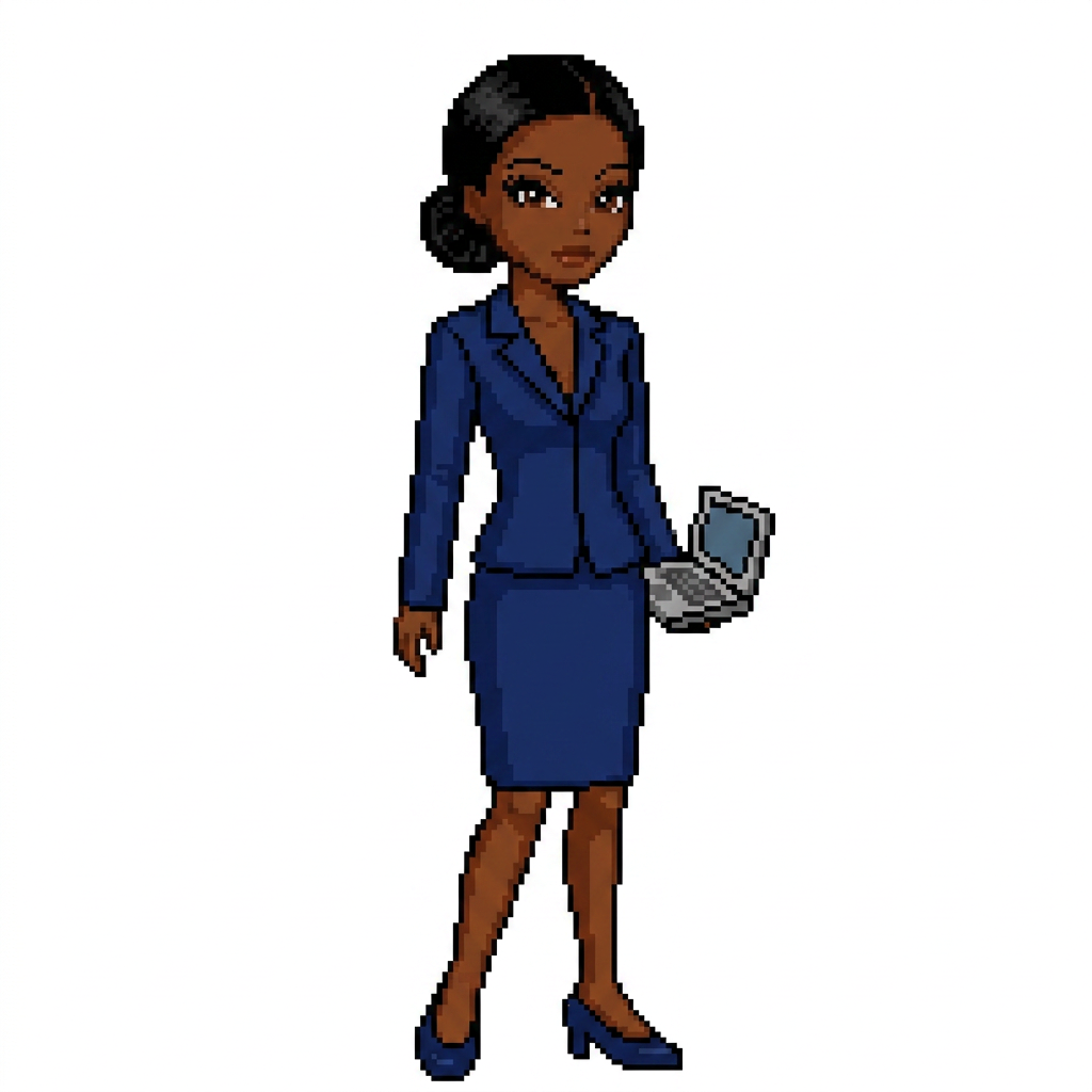 professional pixel doll